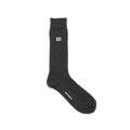 ht_LOGO SOCKS #GRAY [23FW-WMA-SO01]