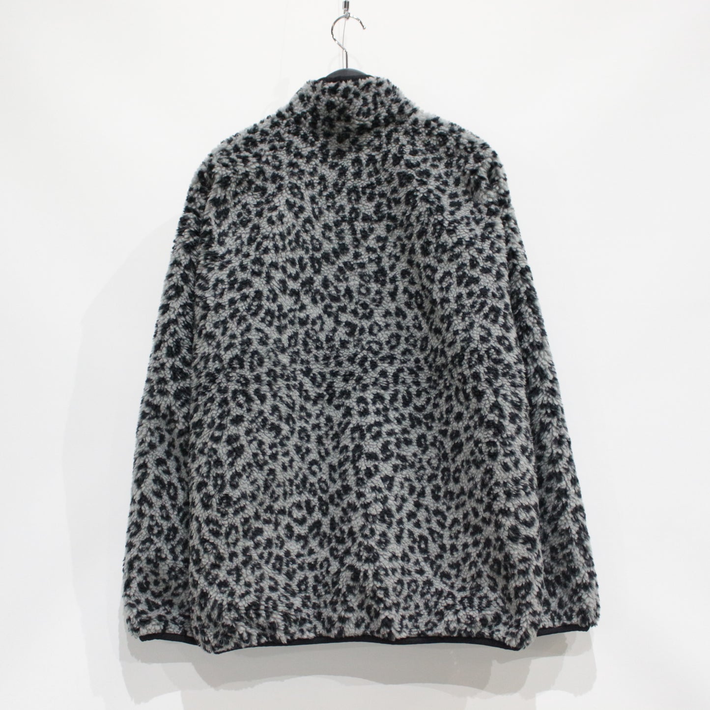 REVERSIBLE LEOPARD BOA JACKET #GRAY [23FW-WMO-OD06]