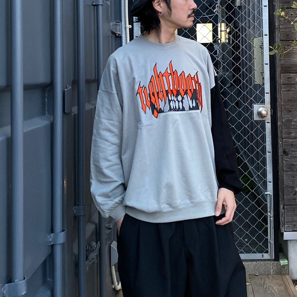 BEAST CREW 衛衣 #灰色 [SS24-SW01]