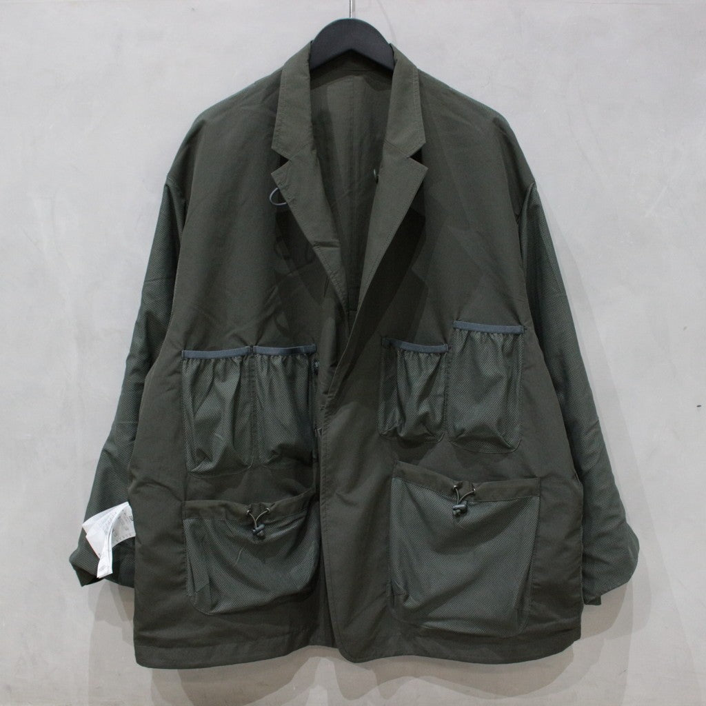 科技寬鬆 2B 斜紋外套 #D-OLIVE [BJ-56024]