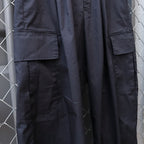 PIGMENT DYE CARGO TROUSERS #NAVY [FPU03241U0001]