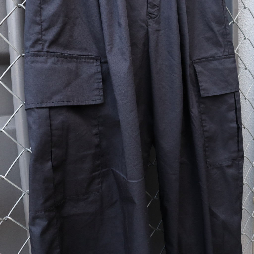PIGMENT DYE CARGO TROUSERS #NAVY [FPU03241U0001]