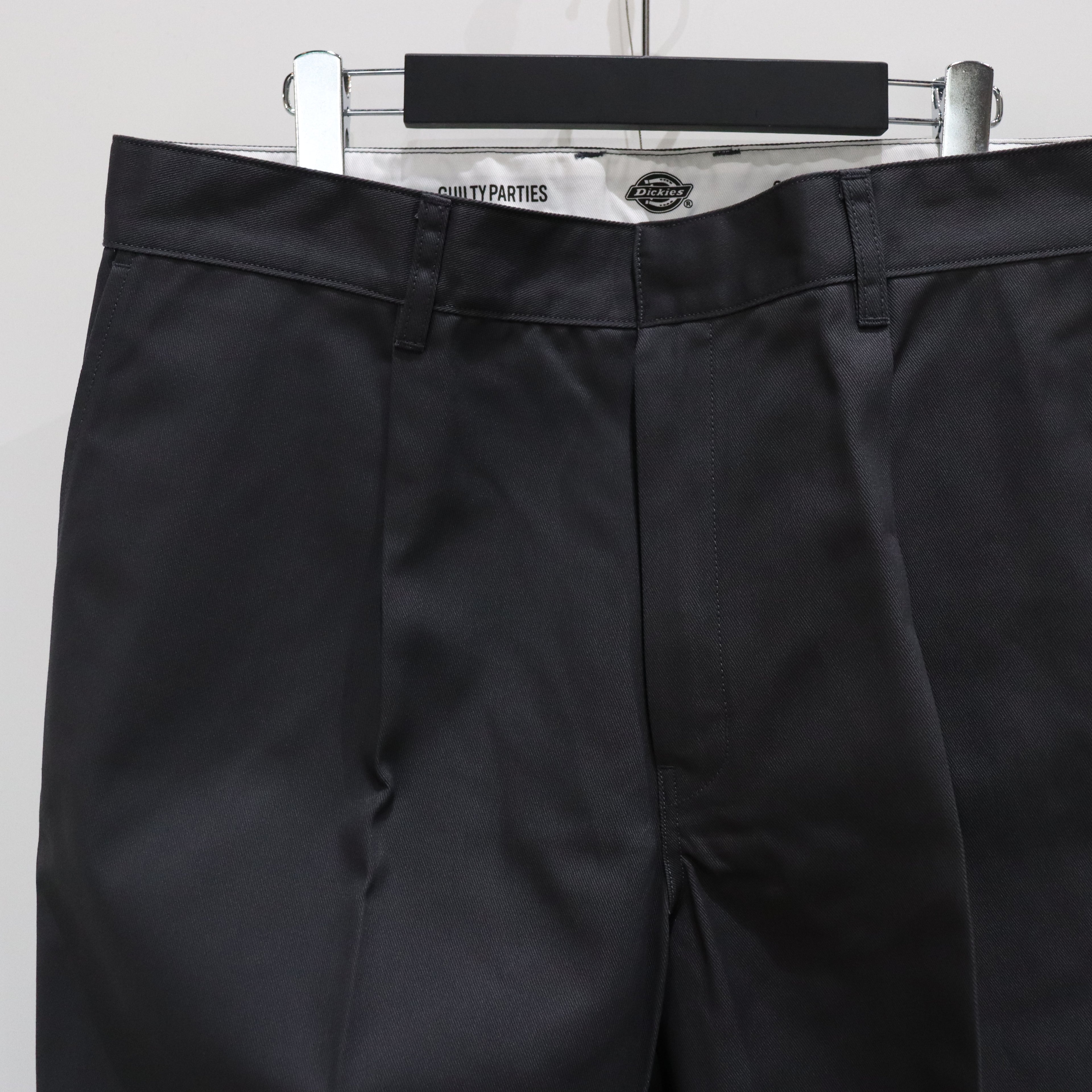 DICKIES | PLEATED TROUSERS #CHARCOAL [DICKIES-WM-PT14]
