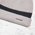 「MB-7」SOFTBOX 拼布毛線帽 #BEIGE [GOOPI-23AW-DEC-04]