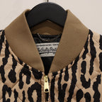 DICKIES | LEOPARD QUILTED JACKET #BEIGE [DICKIES-WM-BL09]