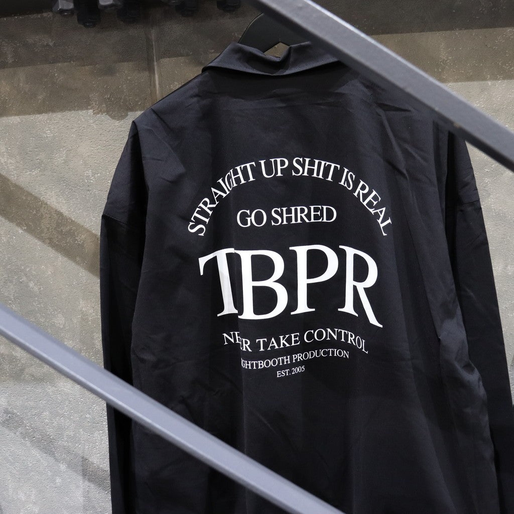 STRAIGHT UP COACH JKT #BLACK [SS24-JK07]