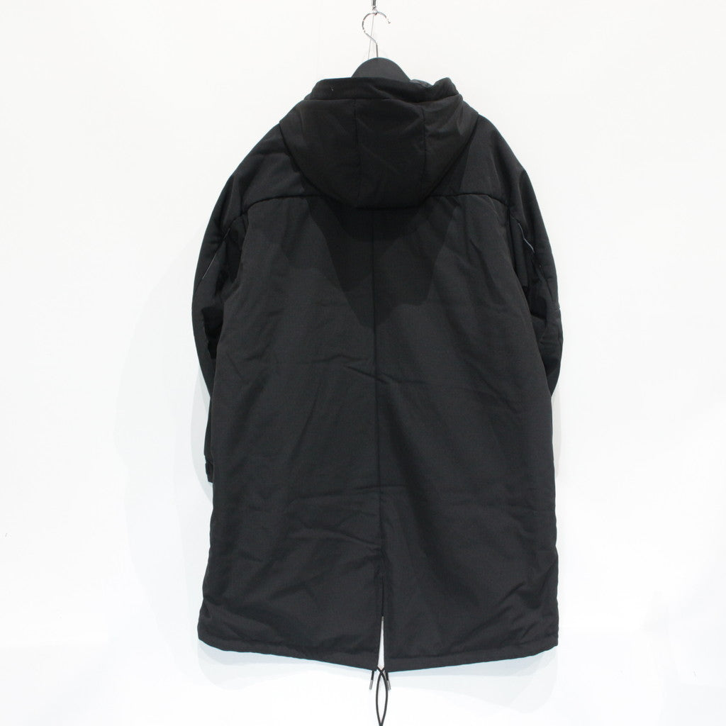 HEATING HOODED COAT #BLACK [MNA-LAN-05]