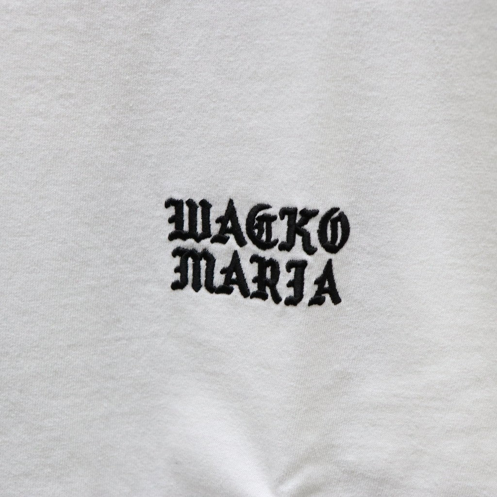 水洗厚重圓領 T 卹 -2 型 - #白色 [24SS-WMT-WT02]