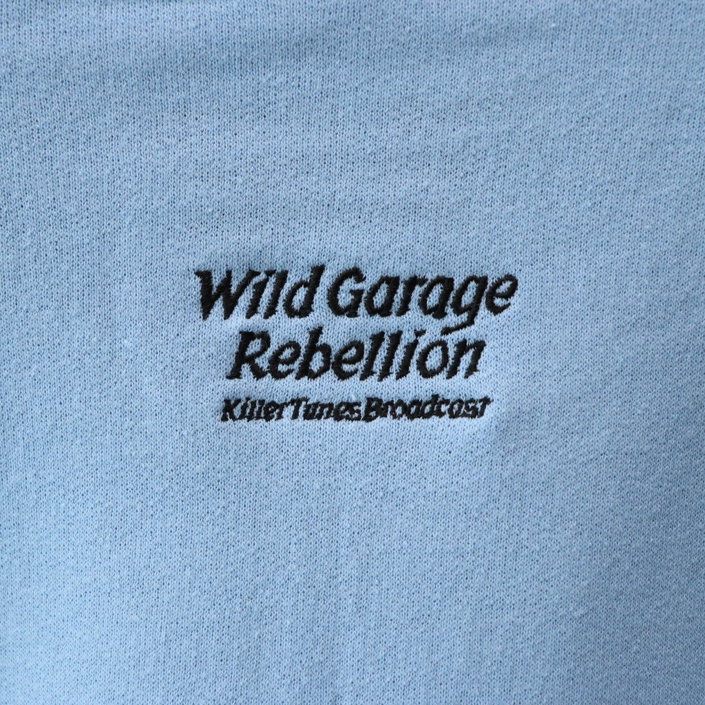 圓領運動衫 - 型號 3- #藍色 [24SS-WMC-SS03]