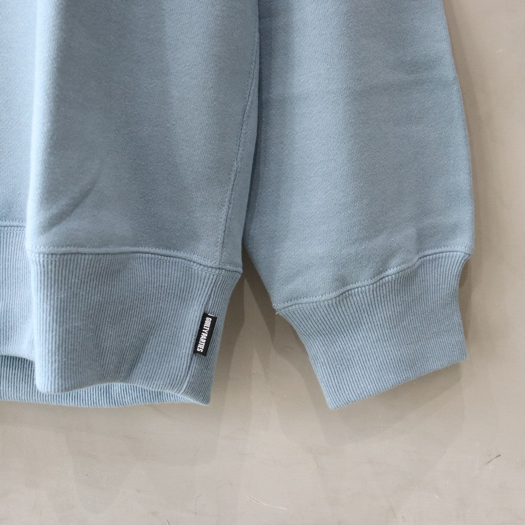 MIDDLE WEIGHT CREW NECK SWEAT SHIRT -TYPE 1- #BLUE [24SS-WMC-SS13]