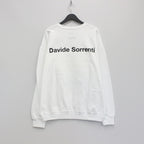 DAVIDE SORRENTI | 圓領運動衫 - 類型 2- #白色 [DAVIDE SORRENTI-WM-SS02]