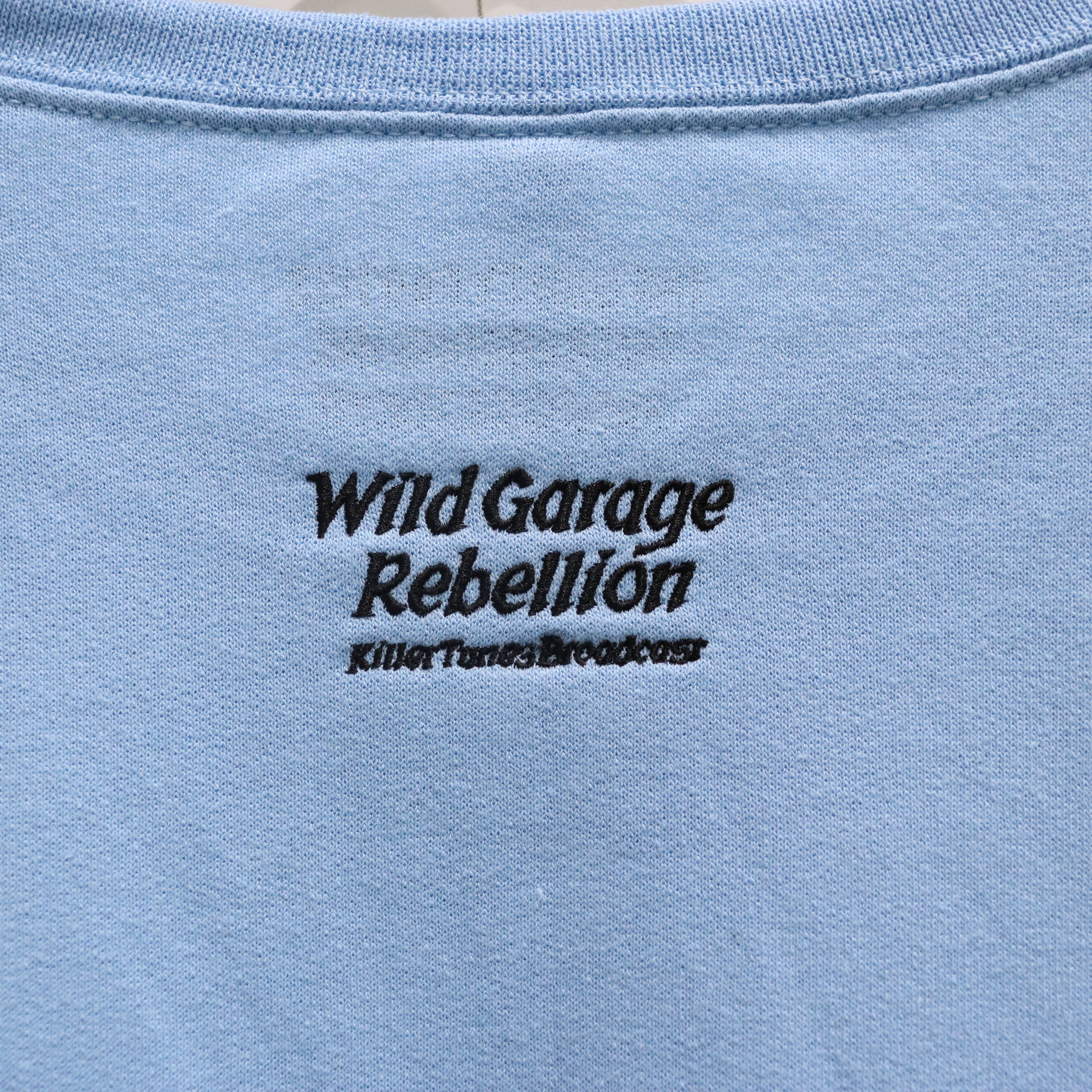 CREW NECK SWEAT SHIRT -TYPE 2- #BLUE [23FW-WMC-SS10]