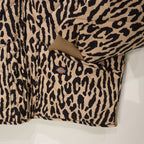 DICKIES | LEOPARD QUILTED JACKET #BEIGE [DICKIES-WM-BL09]