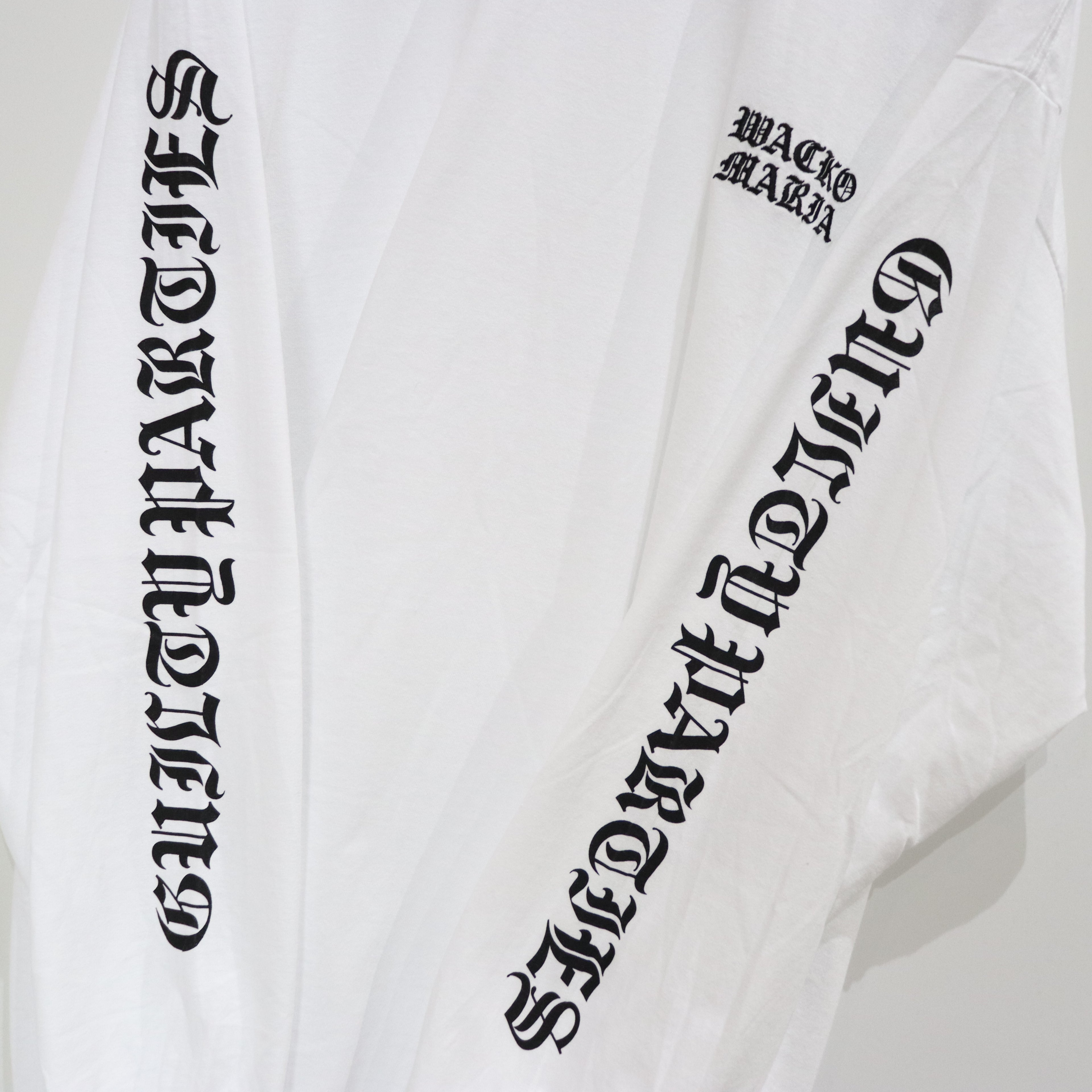 CREW NECK LONG SLEEVE T-SHIRT -TYPE 2- #WHITE [23FW-WMT-LT02]