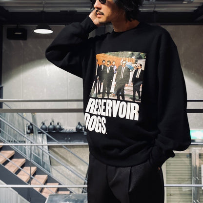 RESERVOIR DOGS | MIDDLE WEIGHT CREW NECK SWEAT SHIRT #BLACK [RD-WM-SS02]