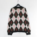 YEAH UM NO 針織開襟衫#黑色 [SC2320-KN07]