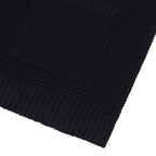 COLLARED KNIT CARDIGAN #NAVY [CES24KN03]