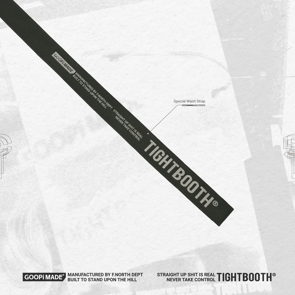 TBPR | "GMT-03P" Strap Baggy Slacks #BREWSTER GREEN [GOOPI-23AW-DEC-TBPR-05]