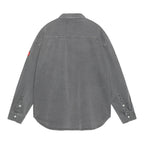 OVERDYE COLOUR DENIM BIG SHIRT #GREEN [CES24SH03]