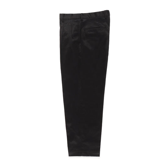DOUBLE PLEATED CHINO TROUSERS #BLACK [24SS-WMP-PT10]