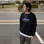 圓領運動衫 - 型號 3- #黑色 [24SS-WMC-SS03]