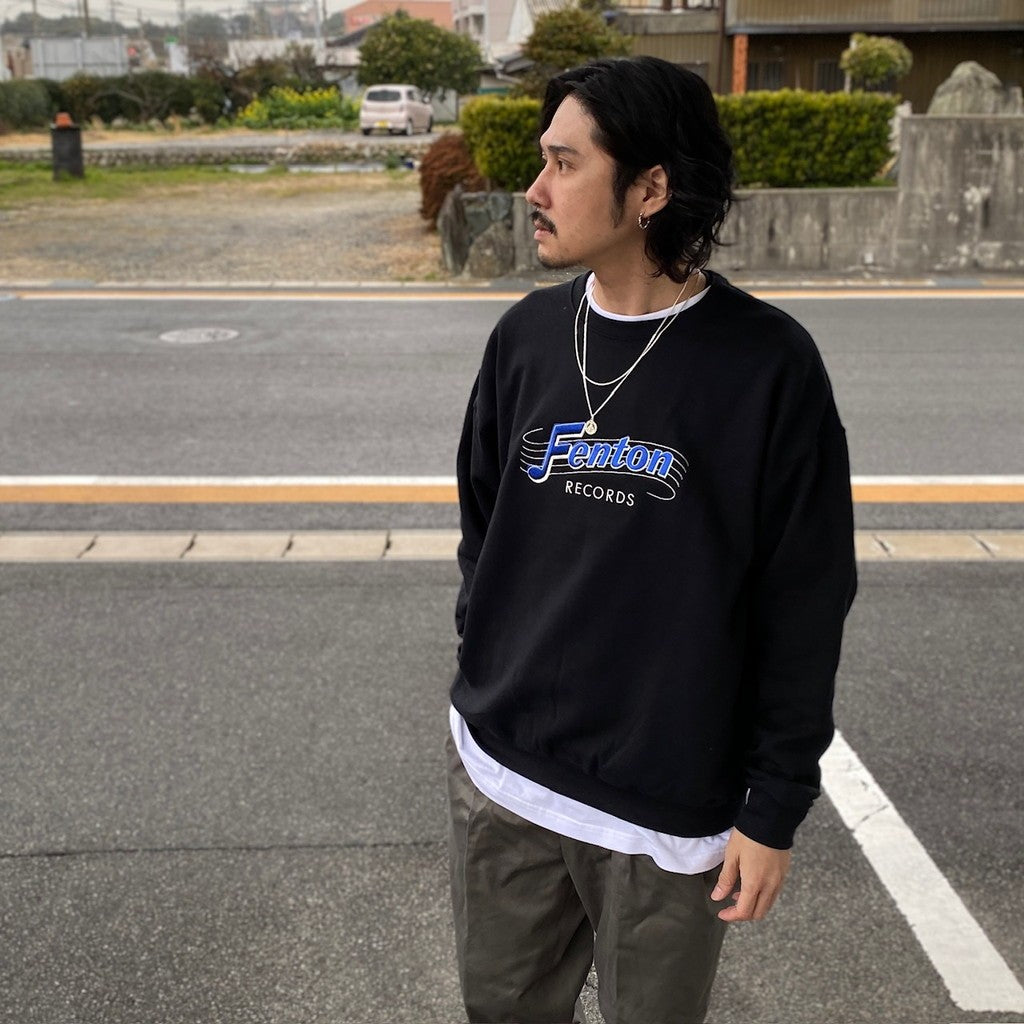 圓領運動衫 - 型號 3- #黑色 [24SS-WMC-SS03]