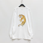 TIM LEHI | CREW NECK LONG SLEEVE T-SHIRT -TYPE 1- #WHITE [23FW-WMT-LT03]