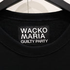 HEAVY WEIGHT CREW NECK SWEAT SHIRT -TYPE 3- #BLACK [23FW-WMC-SS06]