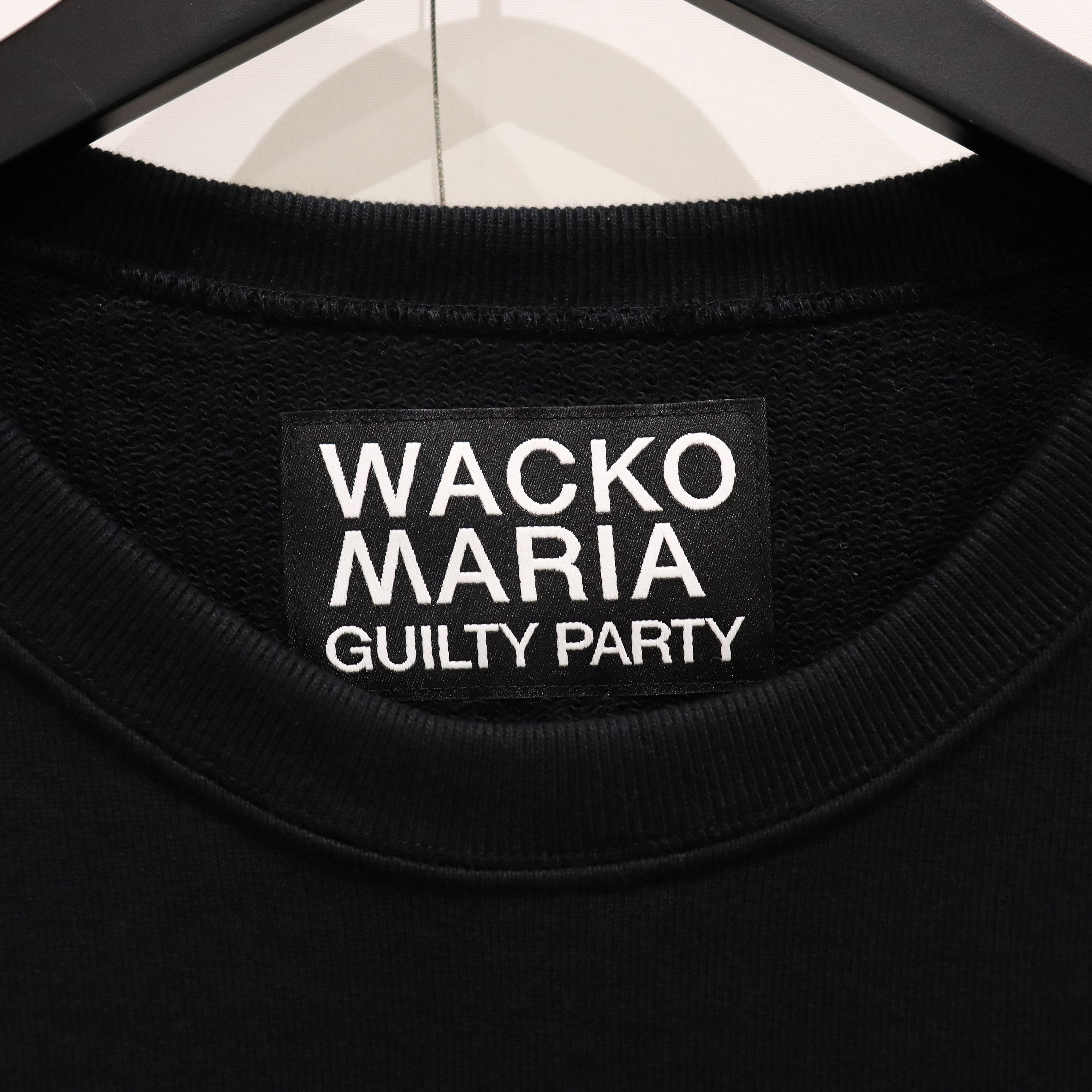 HEAVY WEIGHT CREW NECK SWEAT SHIRT -TYPE 3- #BLACK [23FW-WMC-SS06]