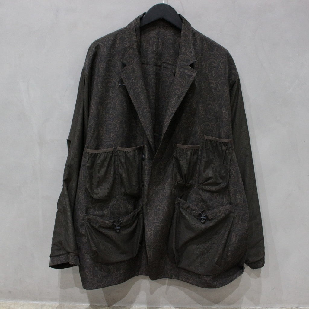 TECH 2B JACKET PAISLEY #BROWN [BJ-51024]