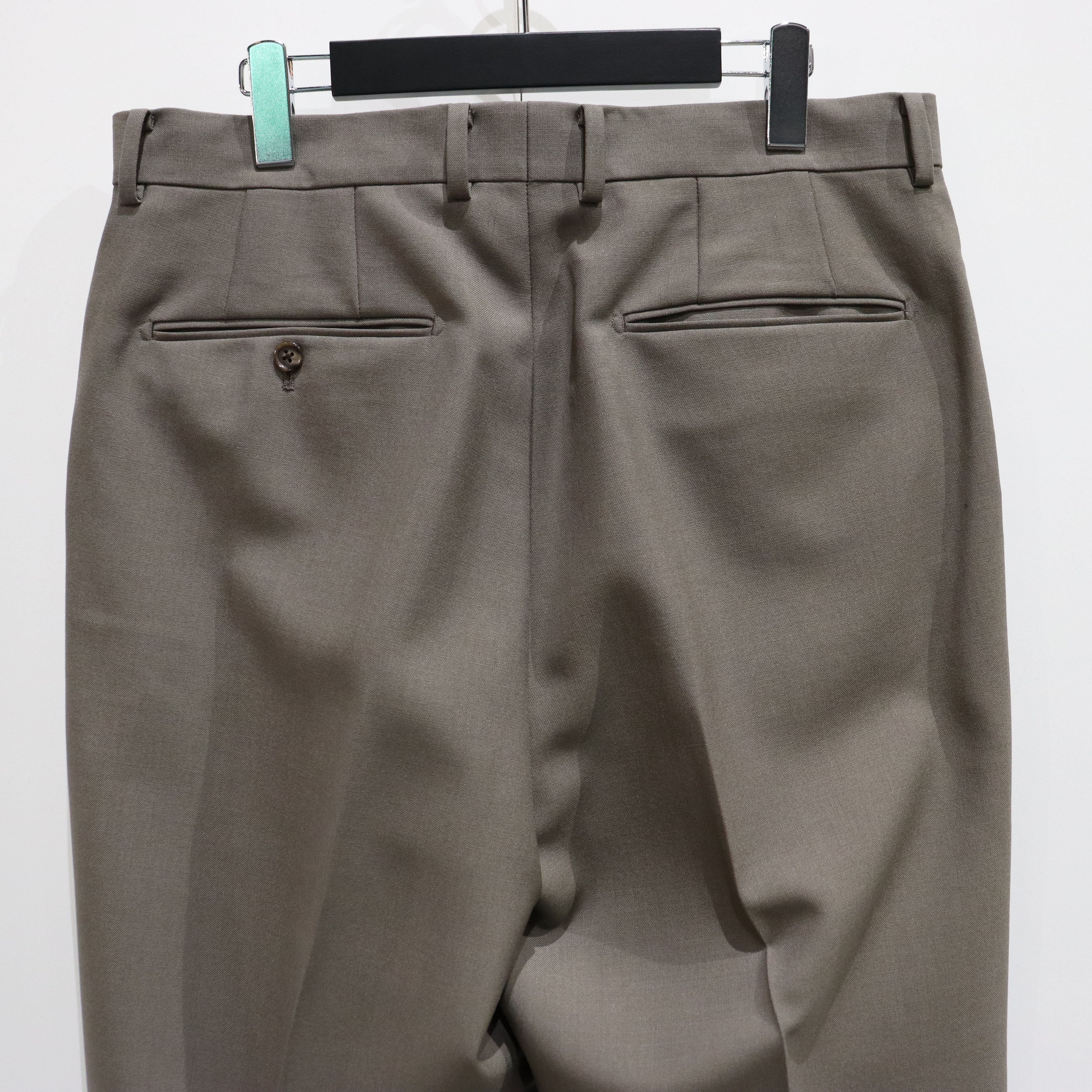 DOUBLE PLEATED TROUSERS #GRAY [23FW-WMP-TR06]