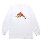 TIM LEHI | CREW NECK LONG SLEEVE T-SHIRT #WHITE [24SS-WMT-LT02]