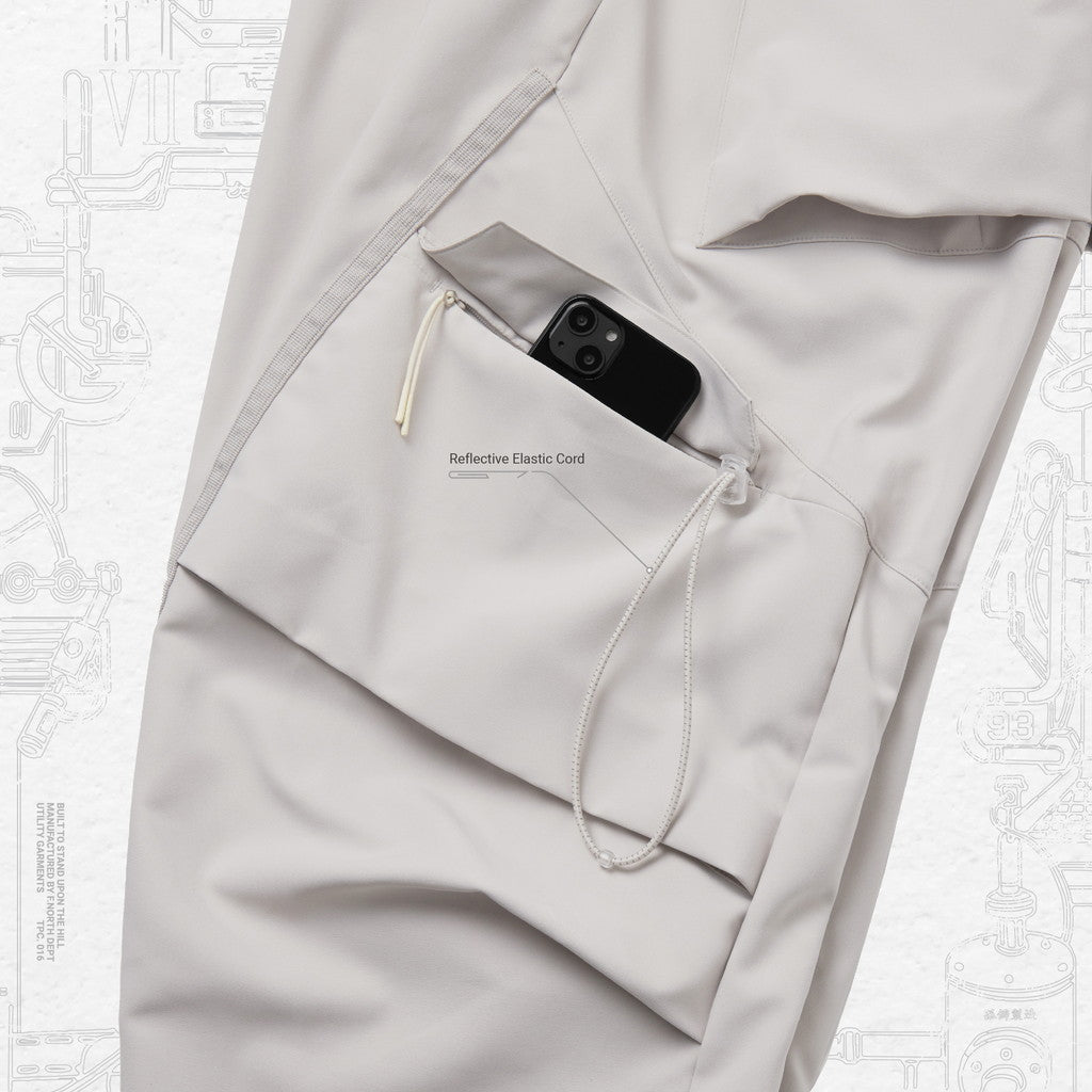 「G7-P1」 Zettabyte 4D Utility Pants #BONE [GOOPI-23AW-OCT-01]