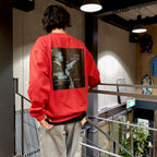 藍色音符 | 圓領運動衫 - 類型 3- #RED [BLUENOTE-WM-SS07]