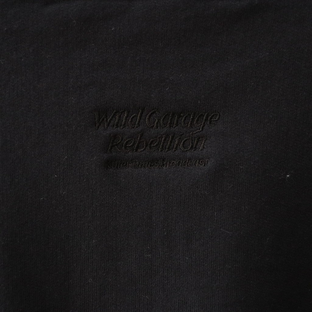 圓領運動衫 - 型號 3- #黑色 [24SS-WMC-SS03]