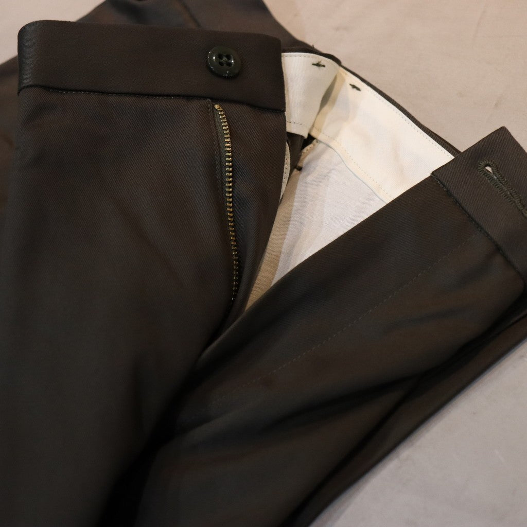 DOUBLE PLEATED CHINO TROUSERS #KHAKI [24SS-WMP-PT10]