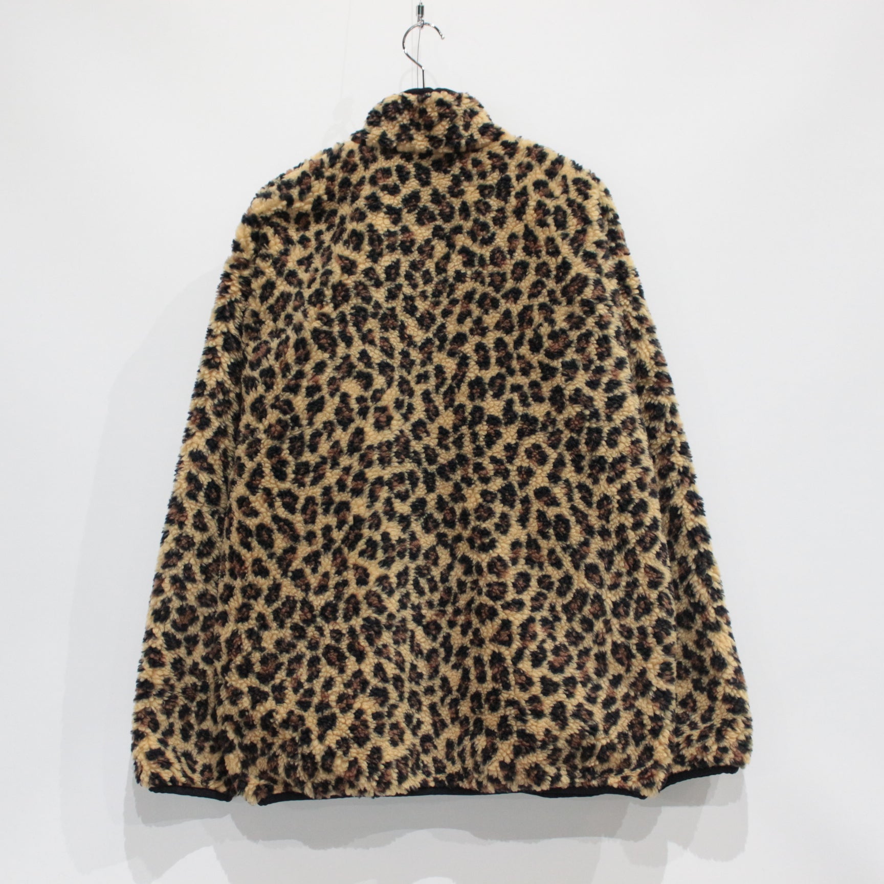 REVERSIBLE LEOPARD BOA JACKET #BEIGE [23FW-WMO-OD06]