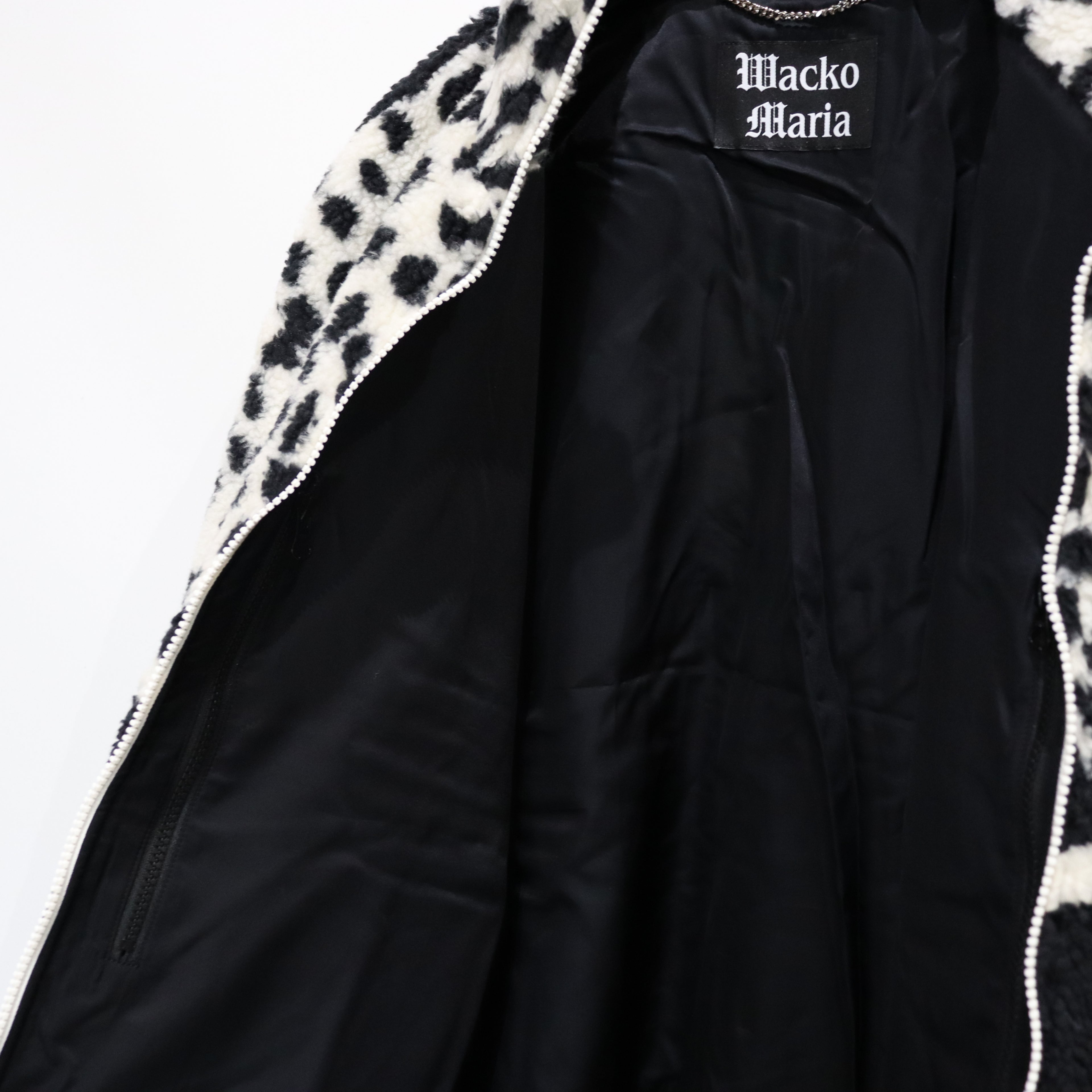 LEOPARD BOA TRACK JACKET #OFFWHITE [23FW-WMO-TJ01]