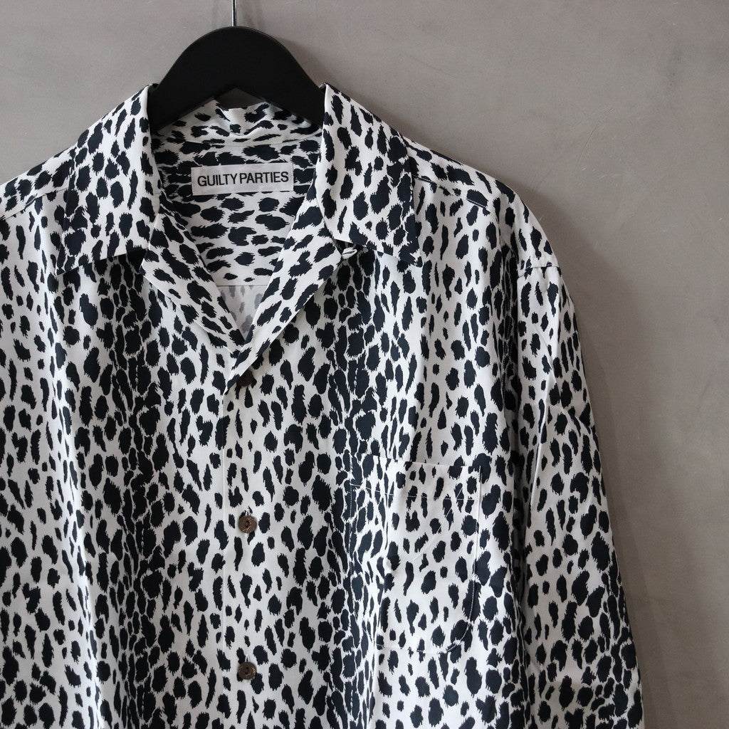 HAWAIIAN SHIRT L/S #BLACK [24SSE-WMS-HI01]