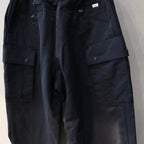 RE-NYLON WIDE CARGO TROUSERS #NAVY [FSU03241U0004]