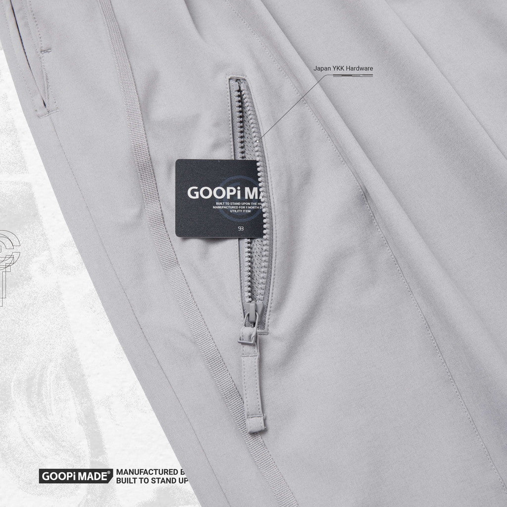 TBPR | “GMT-01P”圖工褲#淺灰 [GOOPI-23AW-DEC-TBPR-04]