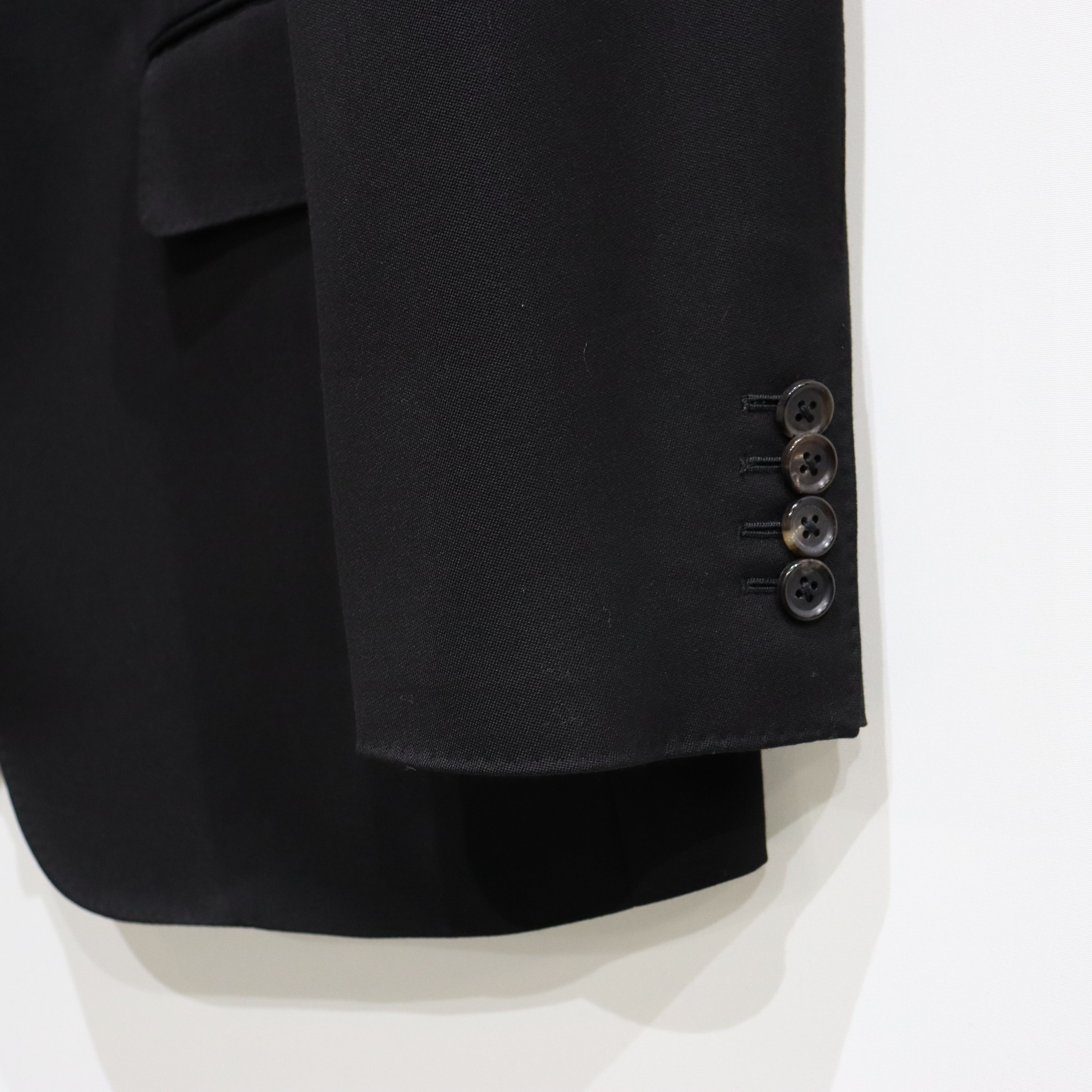 SINGLE BREASTED JACKET -TYPE 1- #BLACK [23FW-WMO-SU01]