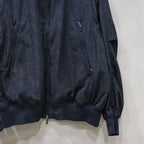 科技軍裝甲板夾克佩斯利 #D-海軍藍 [BJ-32024]