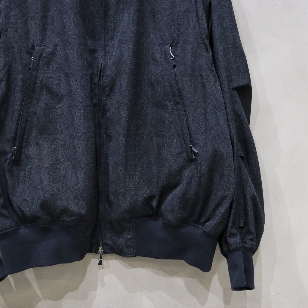 科技軍裝甲板夾克佩斯利 #D-海軍藍 [BJ-32024]