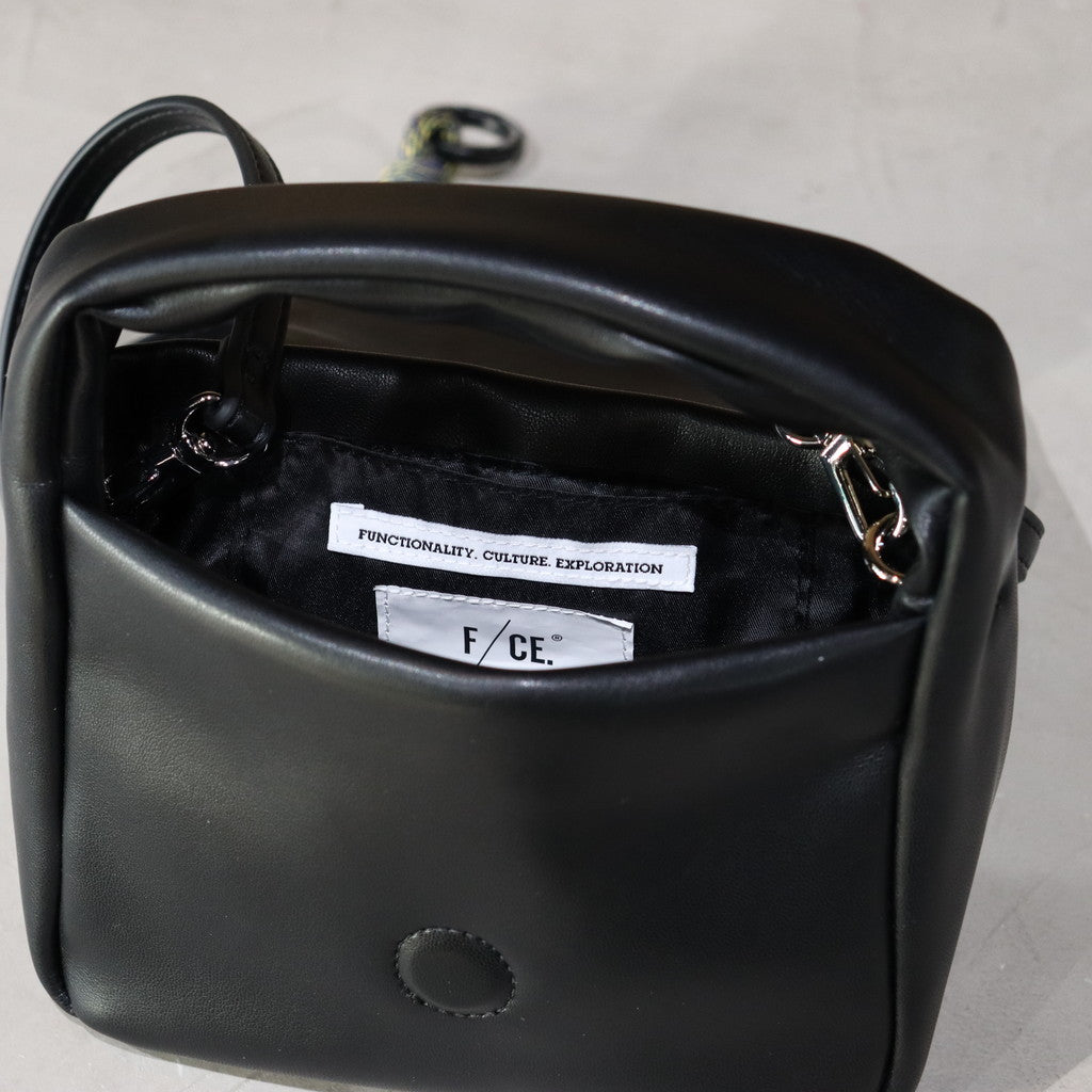 TECH LEATHER MINI POUCH #BLACK [FLE34241B0002]