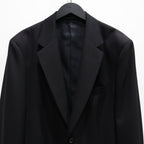 SINGLE BREASTED JACKET -TYPE 1- #BLACK [23FW-WMO-SU01]