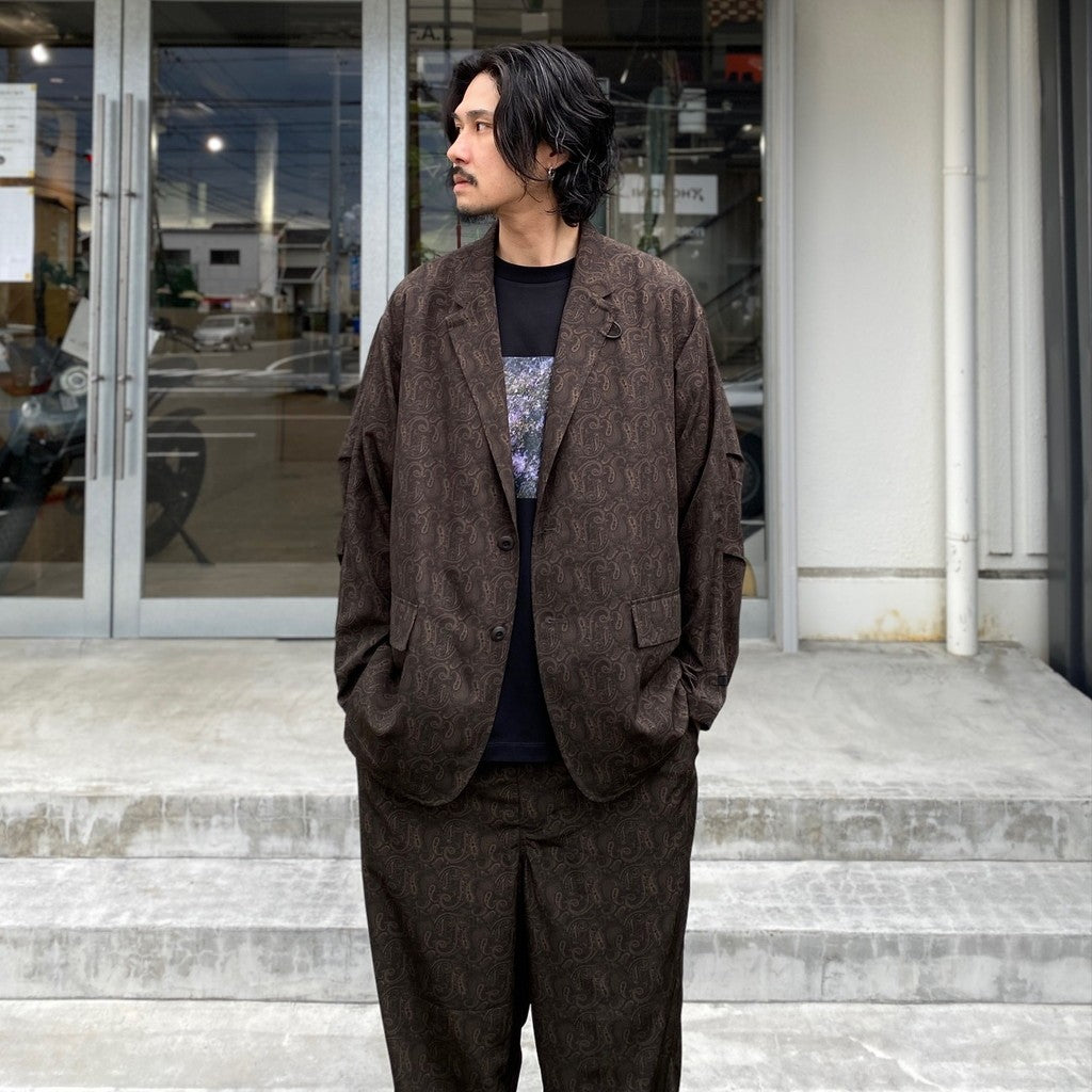 TECH 2B JACKET PAISLEY #BROWN [BJ-51024]