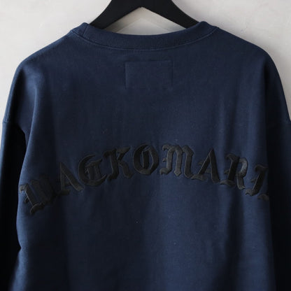 HEAVY WEIGHT CREW NECK SWEAT SHIRT -TYPE 2- #NAVY [24SS-WMC-SS07]