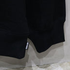 厚重圓領運動衫 - 型號 3- #黑色 [24SS-WMC-SS09]