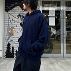 TECH SWEAT HOODIE #NAVY [BE-52024]